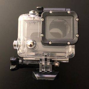 TWO GoPro Cases + replacement screens